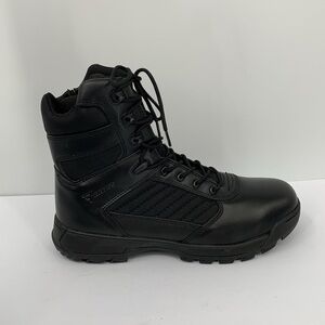 Bates military tactical boots combat black side zipper work E03180 men new 12